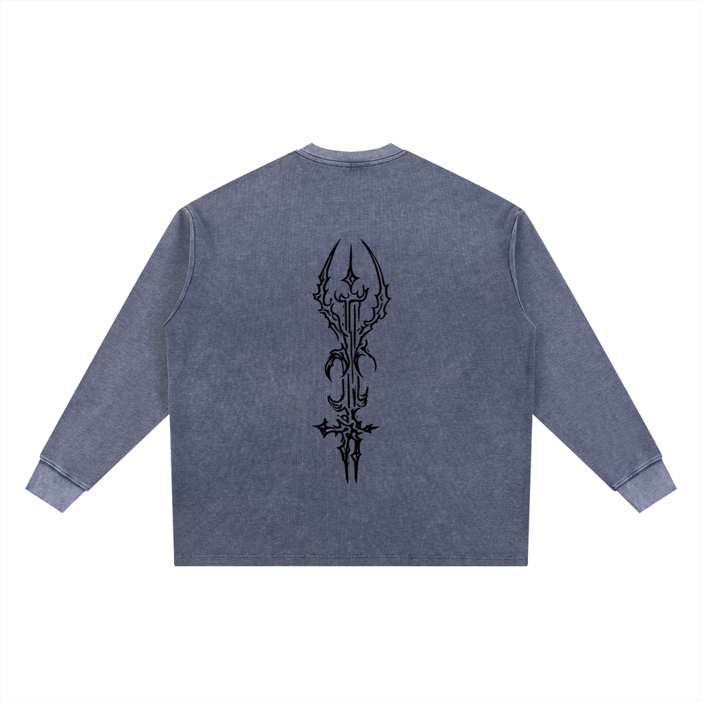 Poseidon - Waffle Oversized Tee