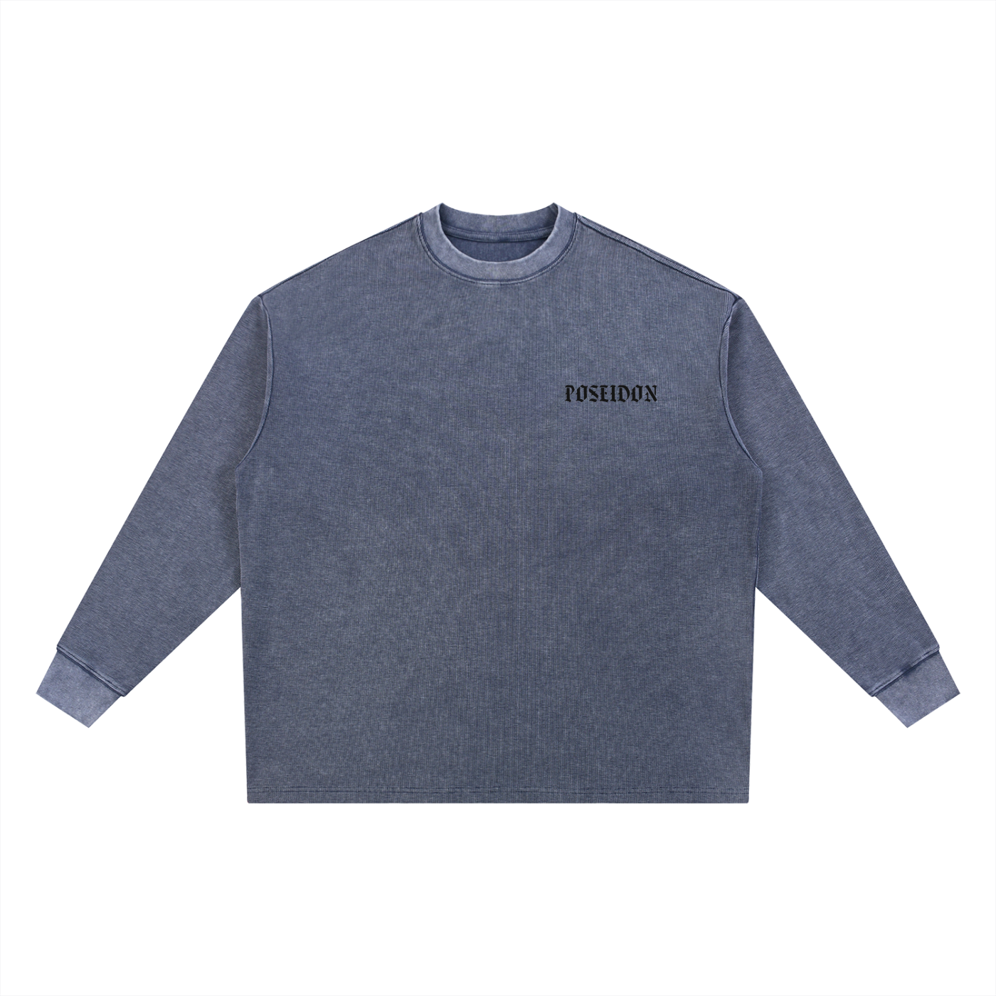 Poseidon - Waffle Oversized Tee