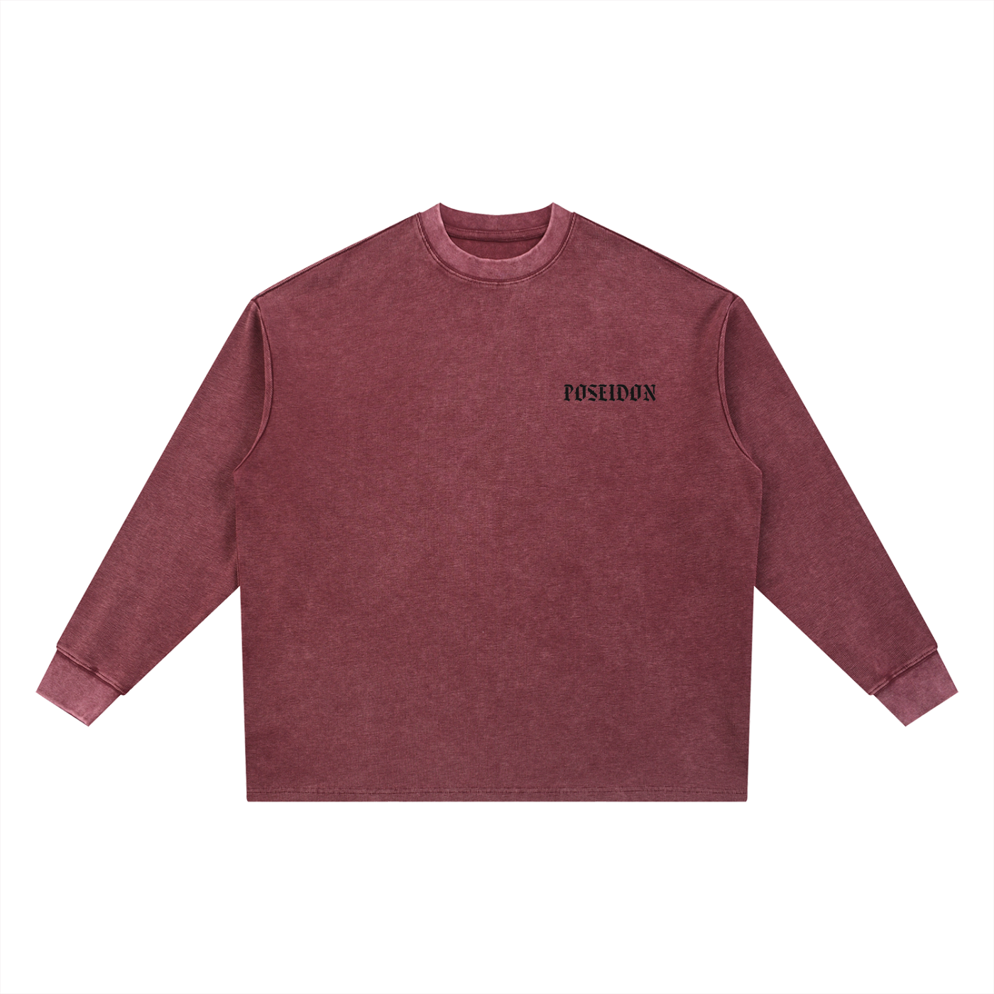 Poseidon - Waffle Oversized Tee