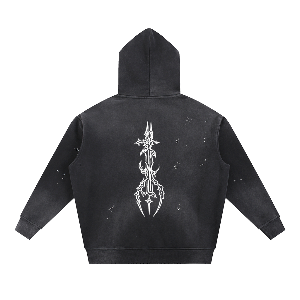 Poseidon - Frayed Fleece Hoodie