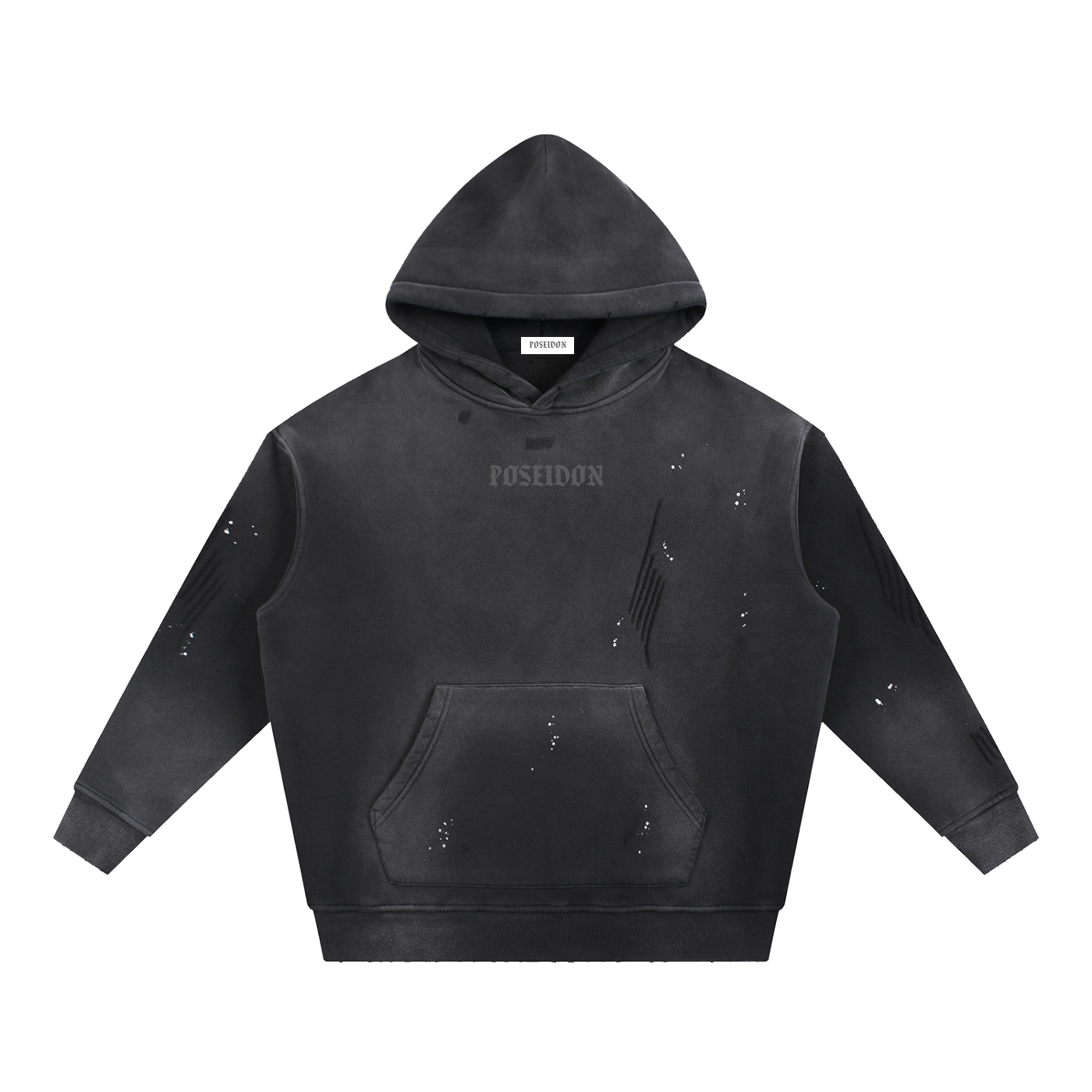 Poseidon - Frayed Fleece Hoodie